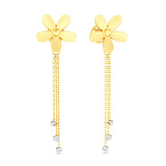 Фото Золотые серьги Francelli (арт. 1101133ж)