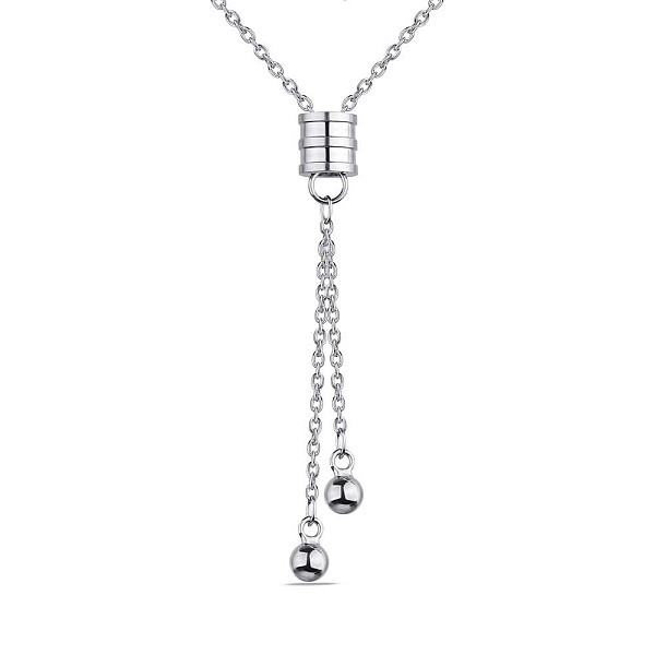 Серебряное колье с шариками Trendy Style (арт. 7507/1363) – изображение 1