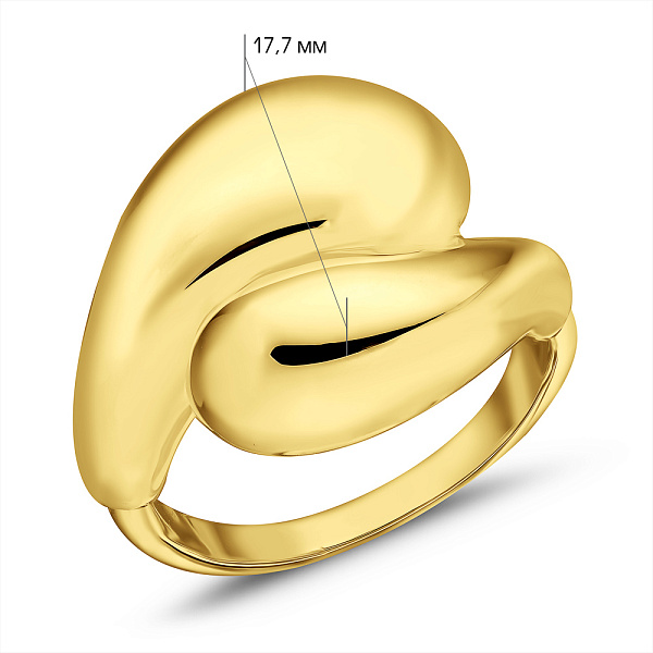 Золотое кольцо Francelli (арт. 156657ж) – изображение 5