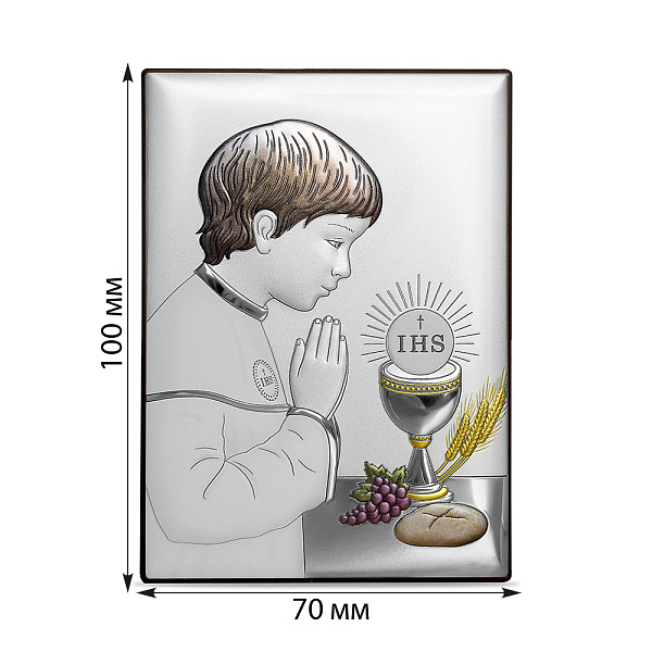 Икона Первое причастие (арт. KP-1/029G/M/K) – изображение 2