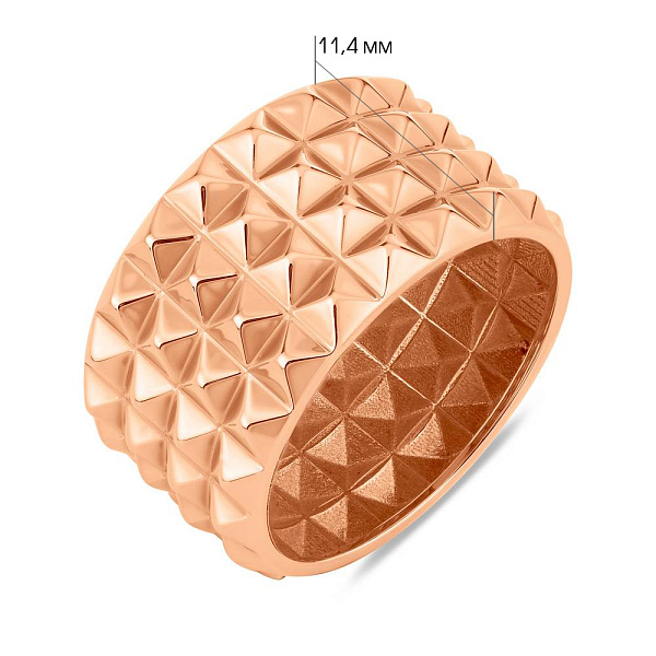 Массивное золотое кольцо (арт. 1401021) – изображение 4