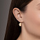 Серьги из красного золота (арт. 105733/3) – изображение 2