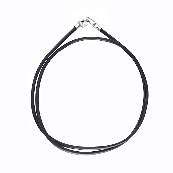 Ювелирный шнурок с золотым замком (арт. 360027б) – изображение 1