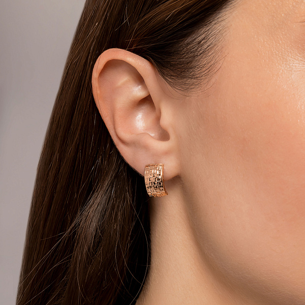 Золоті сережки (арт. 120409) – зображення 4