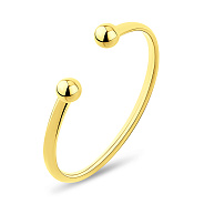 Жесткий браслет из желтого золота (арт. 326544ж)