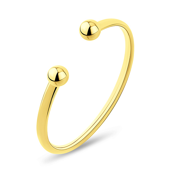 Жесткий браслет из желтого золота (арт. 326544ж) – изображение 1