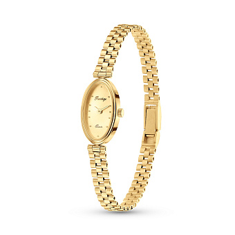 Фото Жіночий кварцовий годинник з золота (арт. 260127ж)