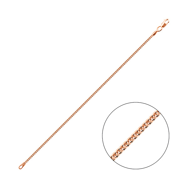 Браслет на ногу з червоного золота (арт. ц313503н) – зображення 1