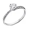 Серебряное кольцо с фианитами (арт. 7501/1239К) – изображение 1