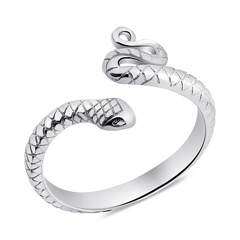 Серебряное кольцо Змея (арт. 7501/6920)