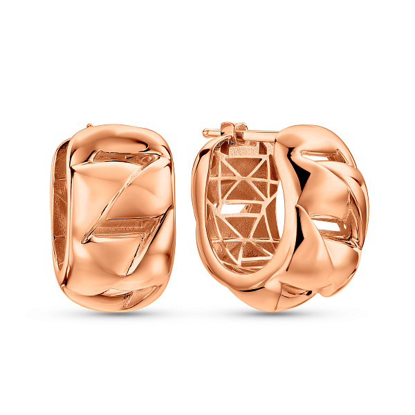 Серьги из красного золота Francelli (арт. 110702) – изображение 1