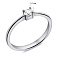 Серебряное кольцо с фианитом (арт. 7501/3040) – изображение 2