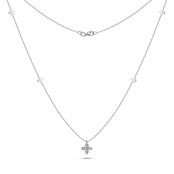 Золоте кольє з діамантами (арт. 7190397202) – зображення 2