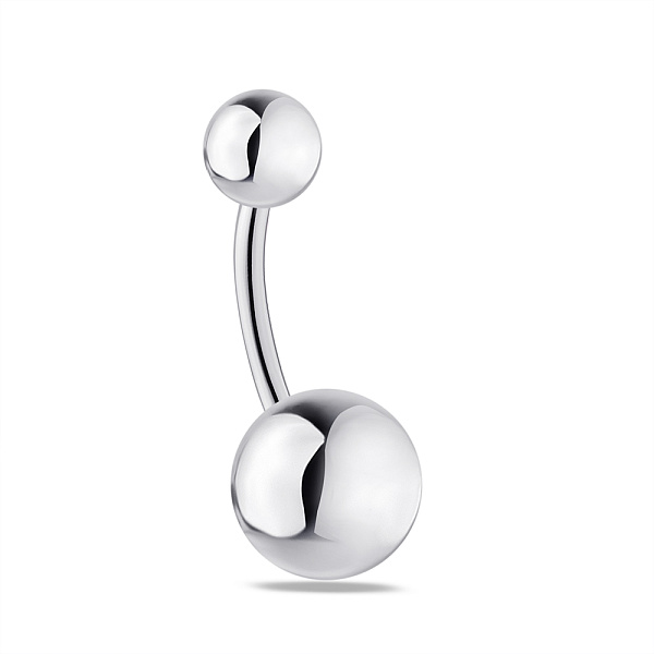 Серебряный пирсинг для пупка (арт. 7512/006) – изображение 1