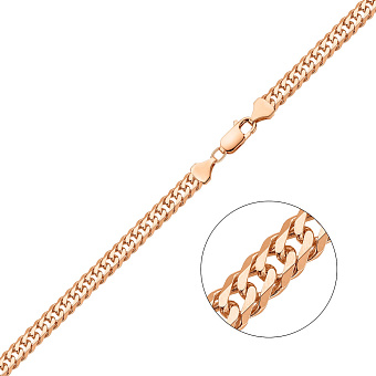 Цепочка из красного золота плетения Ромб (арт. ц303036п)