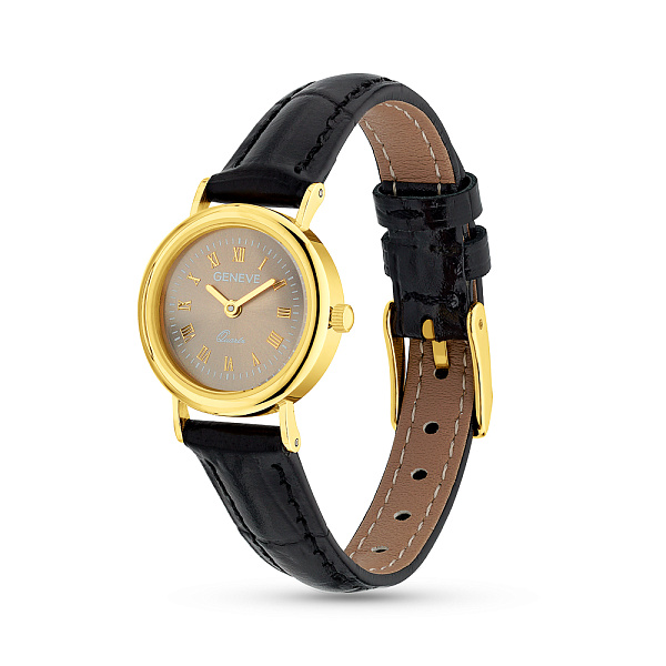 Золотий кварцовий годинник (арт. 260235жсрч) – зображення 1