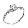 Серебряное кольцо с фианитами (арт. 7501/1553К) – изображение 1