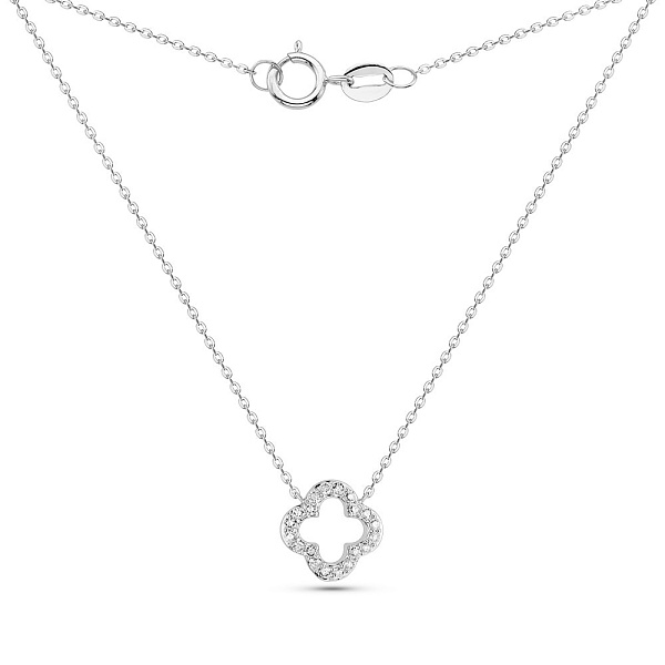 Золоте кольє з діамантами (арт. Ц341565010б) – зображення 2