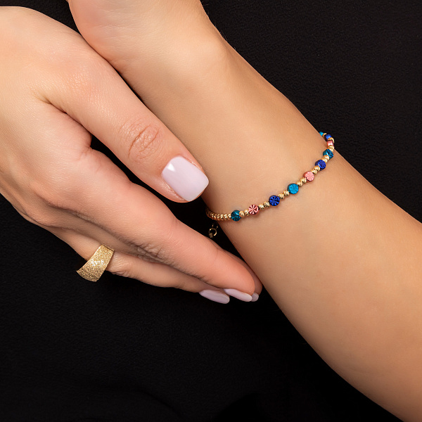 Браслет из желтого золота Francelli (арт. 3261098жргс) – изображение 2