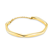 Жесткий браслет Francelli из желтого золота (арт. е323151ж)