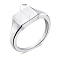 Серебряное кольцо без камней (арт. 7501/6701) – изображение 2
