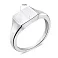 Серебряное кольцо без камней (арт. 7501/6701) – изображение 2