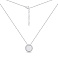 Серебряное колье с фианитами (арт. 7507/1638) – изображение 2