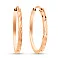Золотые серьги-кольца (арт. 122104/25) – изображение 1