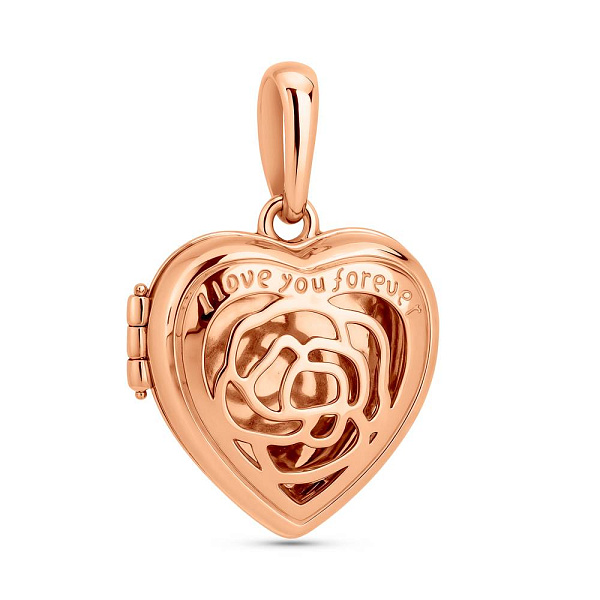 Кулон для фотографий открывающийся Сердце (арт. 4401043) – изображение 2