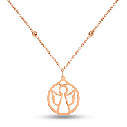 Золотое колье Ангел (арт. 352549)