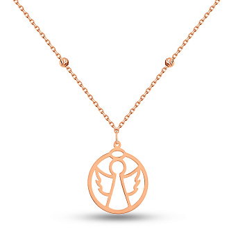 Золотое колье Ангел (арт. 352549)