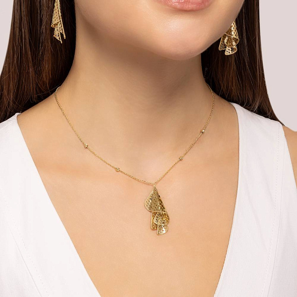 Колье Francelli из желтого золота (арт. 352911ж) – изображение 3