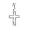 Серебряный Крестик с фианитами (арт. 7503/2449) – изображение 1