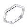 Серебряное кольцо с одним фианитом (арт. 7501/8231) – изображение 1