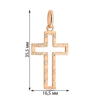 Золотой крестик (арт. 424869)
