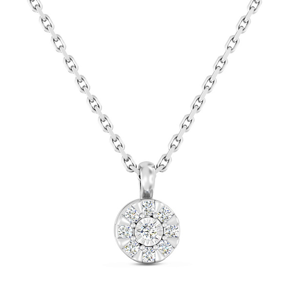 Кольє з золота з діамантами (арт. Ц011818005б) – зображення 1