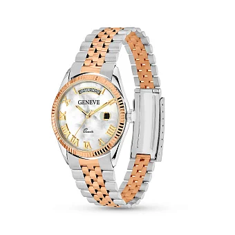 Годинник з білого і червоного золота (арт. 260176бкп)