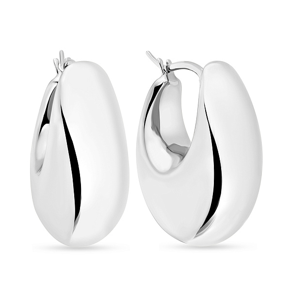 Серьги из белого золота Francelli (арт. е108237/20б) – изображение 1