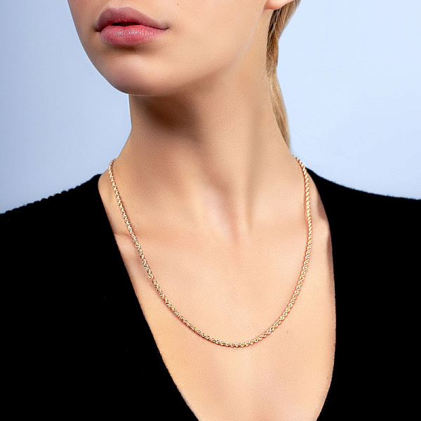 Золотая цепочка плетения Веревка (арт. 301504) – изображение 2