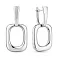 Серьги из белого золота (арт. 111331б) – изображение 1