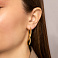 Золотые серьги Francelli (арт. е1091803/45ж) – изображение 2