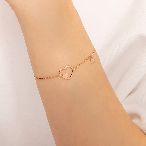 Браслет из красного золота (арт. 326471) – изображение 2