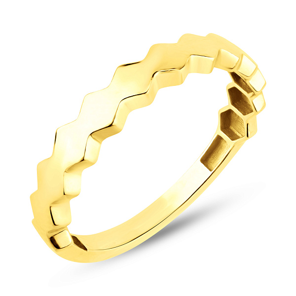 Кольцо из золота без камней (арт. 154747ж) – изображение 1