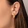 Серьги из красного золота (арт. 1091907) – изображение 2