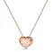 Кольє Серце з червоного золота (арт. 360209) – зображення 1