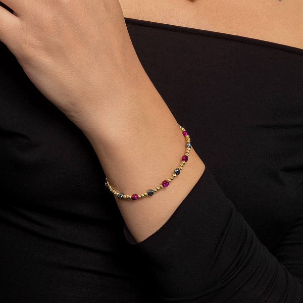 Браслет из желтого золота Francelli (арт. 3261098ждмлн) – изображение 7