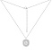 Серебряное колье с фианитами (арт. 7507/2597)
