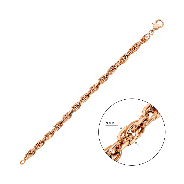 Браслет из красного золота (арт. 3261327) – изображение 3