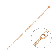 Браслет из красного золота (арт. 326580)