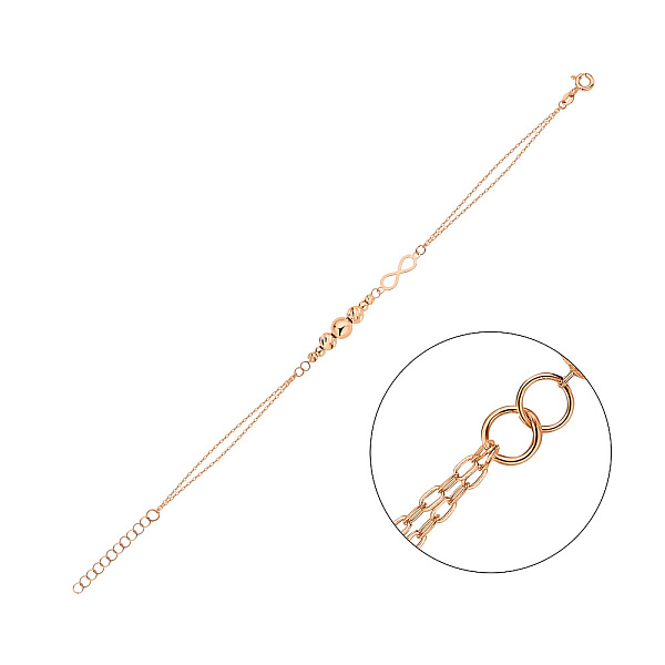 Браслет из красного золота (арт. 326580) – изображение 1